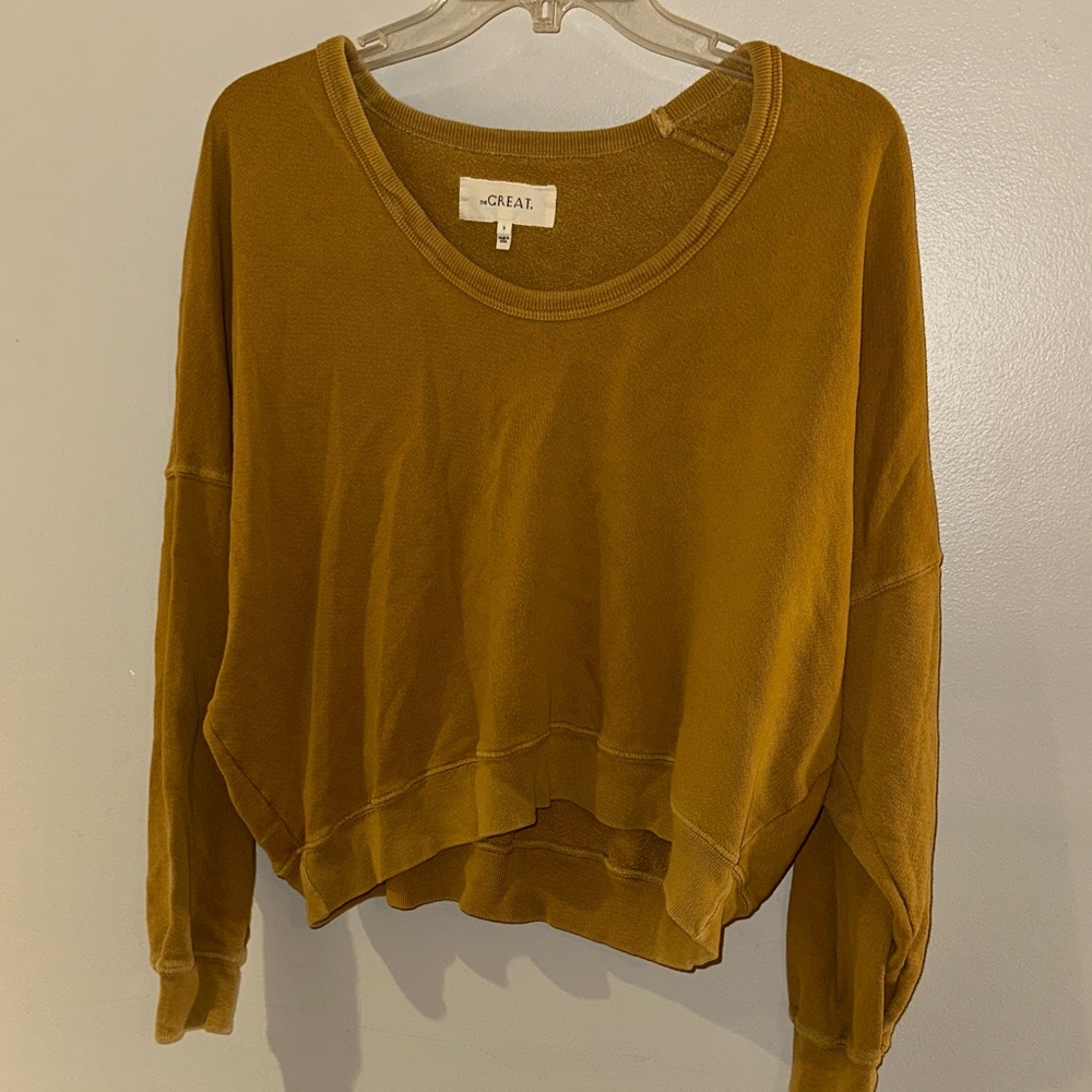 THE GREAT - U NECK TEAMMATE SWEATSHIRT
